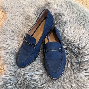 Women's Franco Sarto Blue Loafers